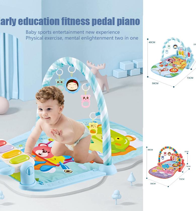 Baby Gym Rack, Piano and Play Mat image