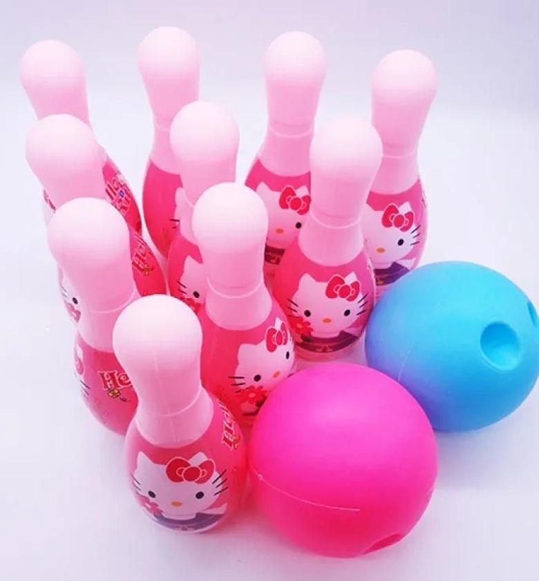 Hello Kitty Kids Bowling Set – 10 Pins + 2 Balls image