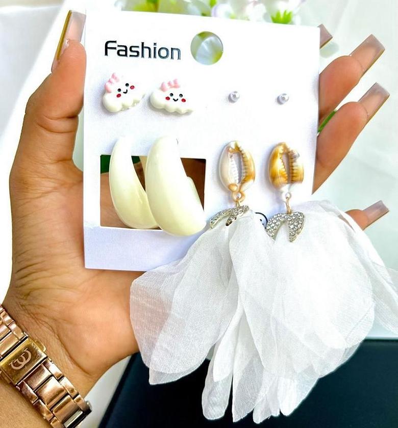 Resin earrings image