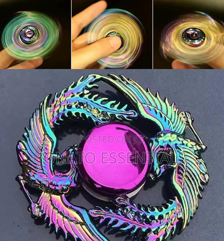 Dragon Metal Fidget Spinner Stress Relief Toy image