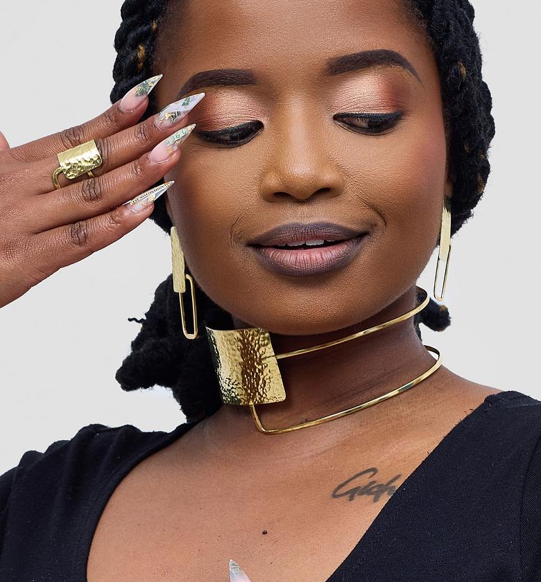 Ayana Brass Choker image