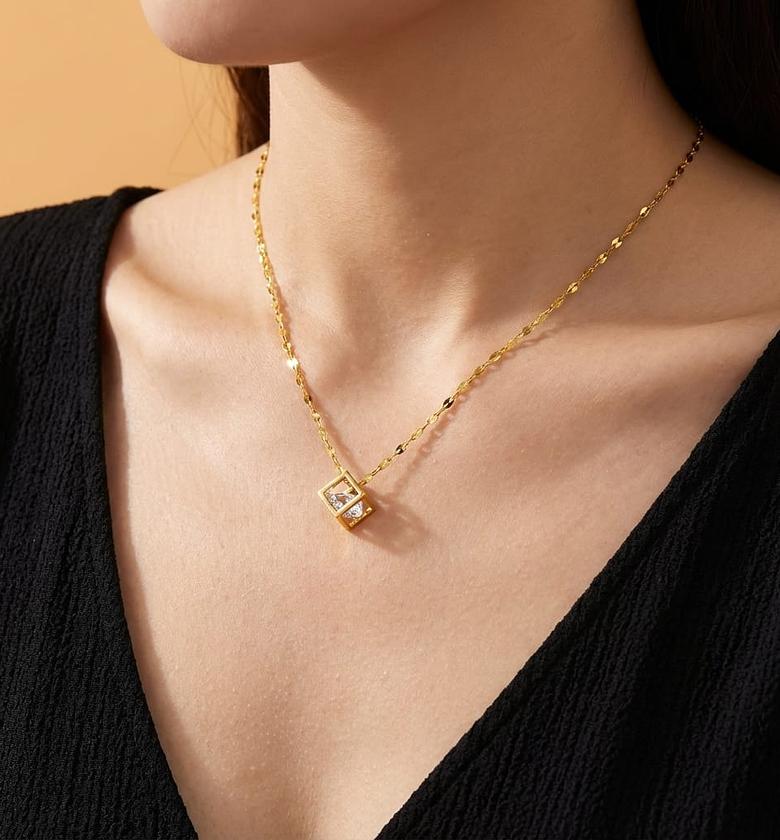 Cube necklace image