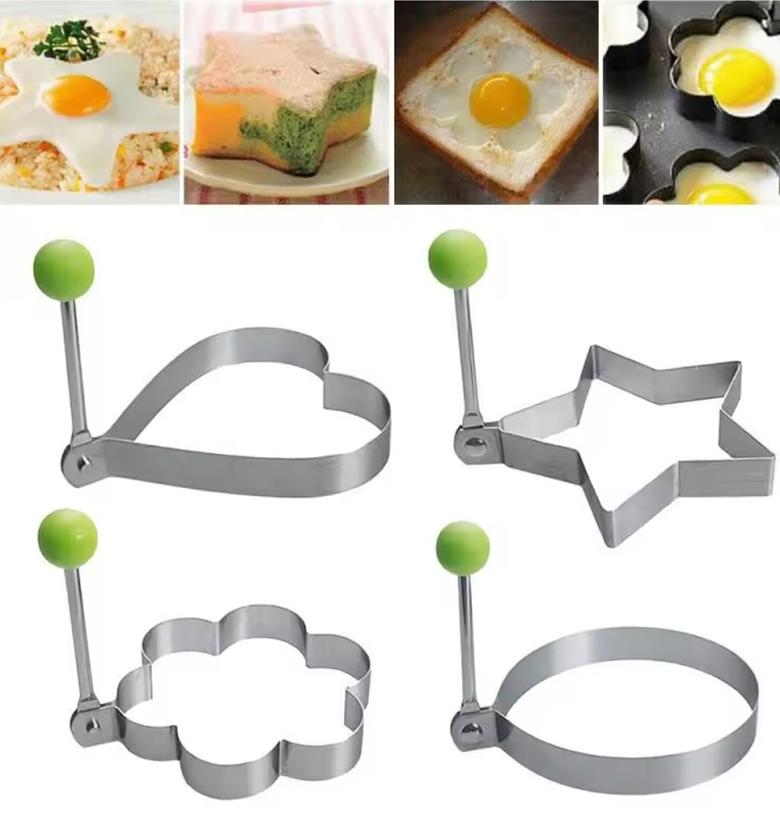 Stainless Steel Fried Egg Shaper or Pancake Mold image