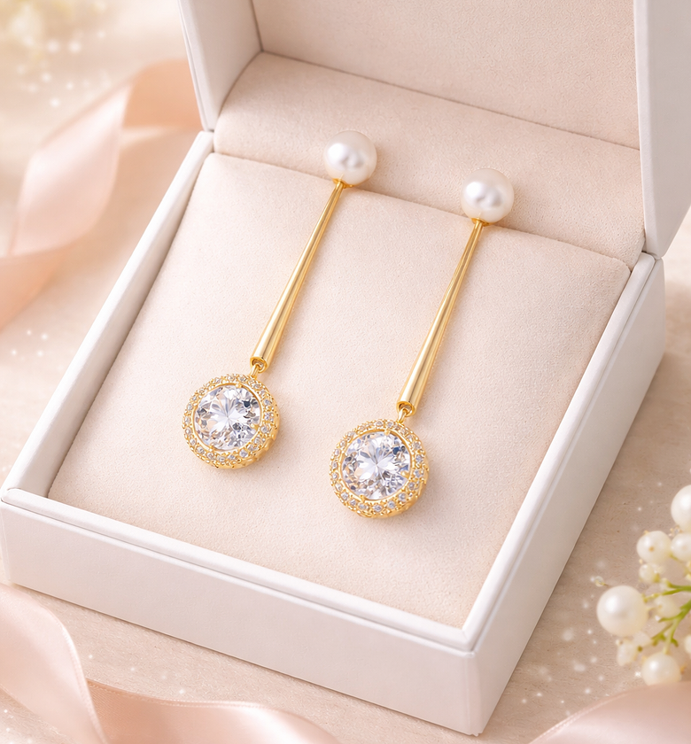 Gold coated Earrings image