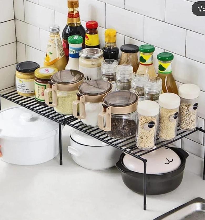 Expandable shelf raiser image