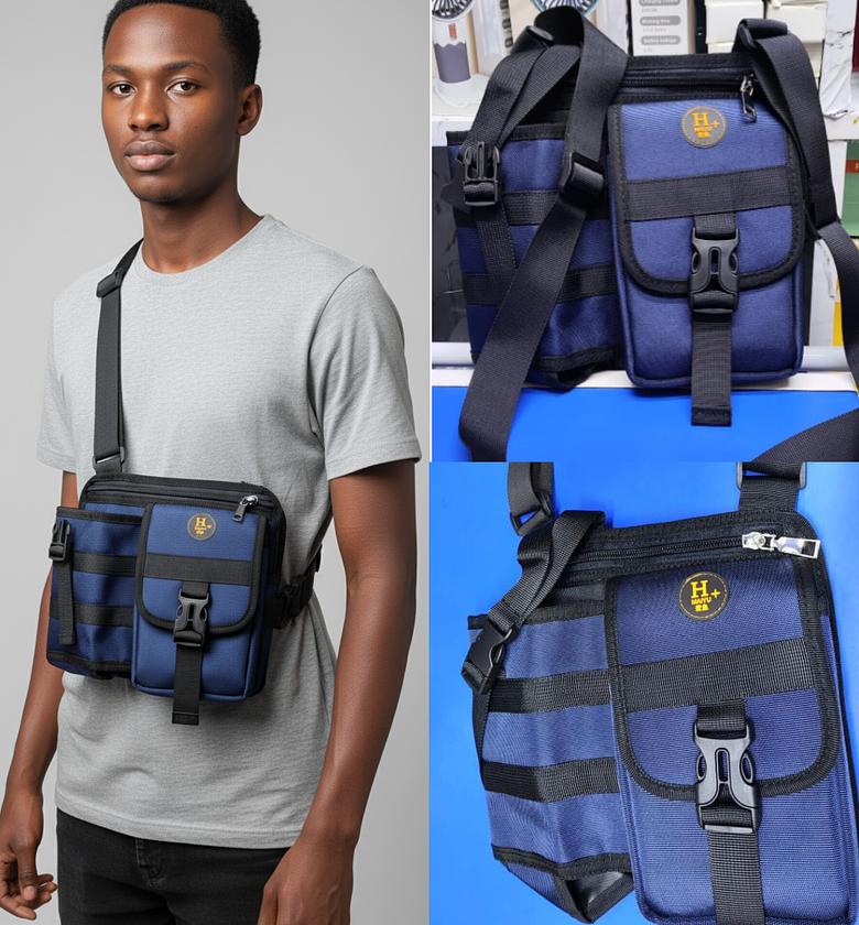 Water Bottle Holder Carrier Bag With Adjustable Strap image