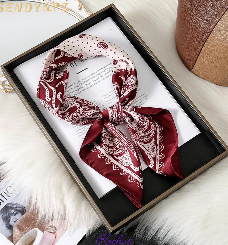 Printed neck scarves  image
