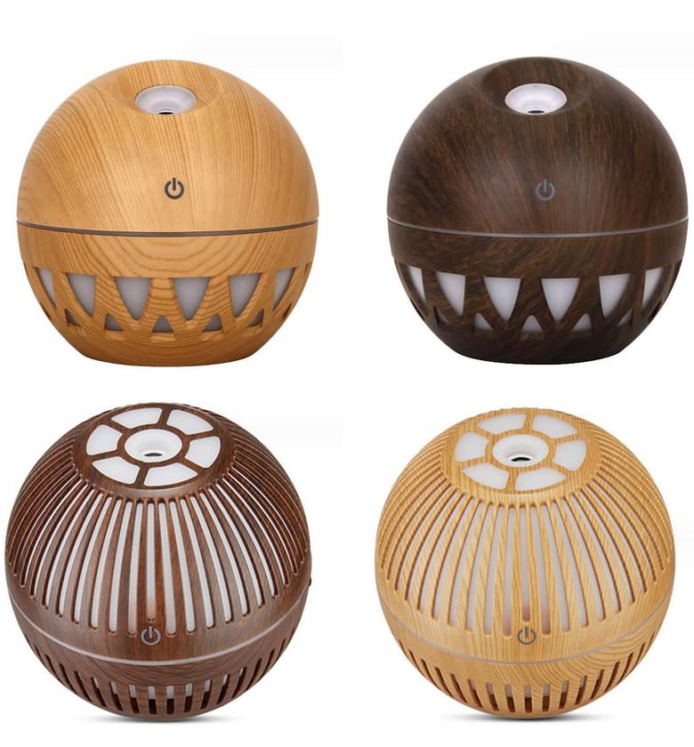 300ml Ultrasonic Aroma Diffuser Humidifier With Led Light image