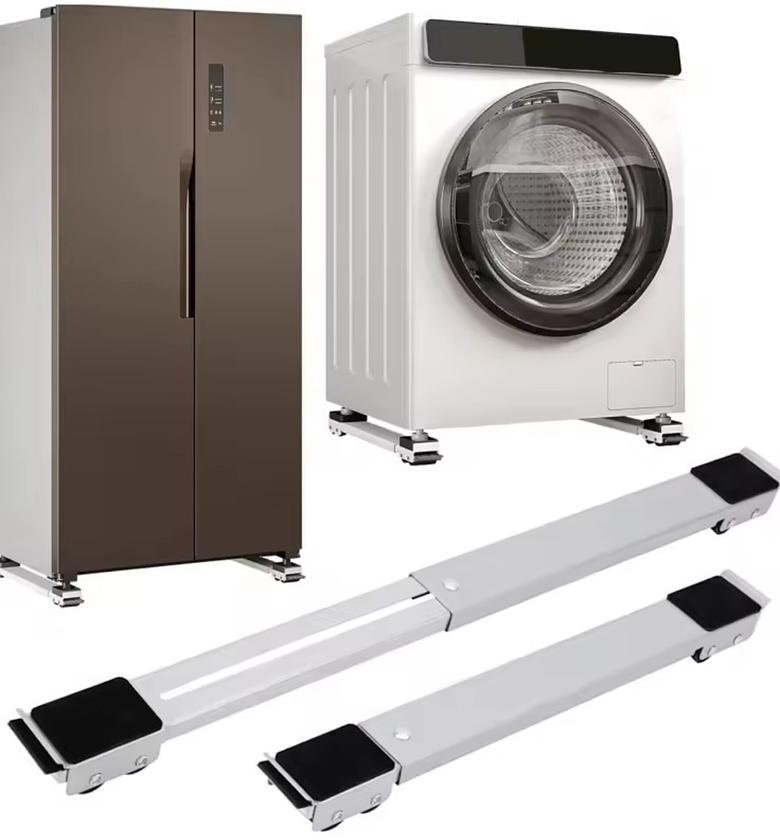 Washing Machine Stand With Wheels image