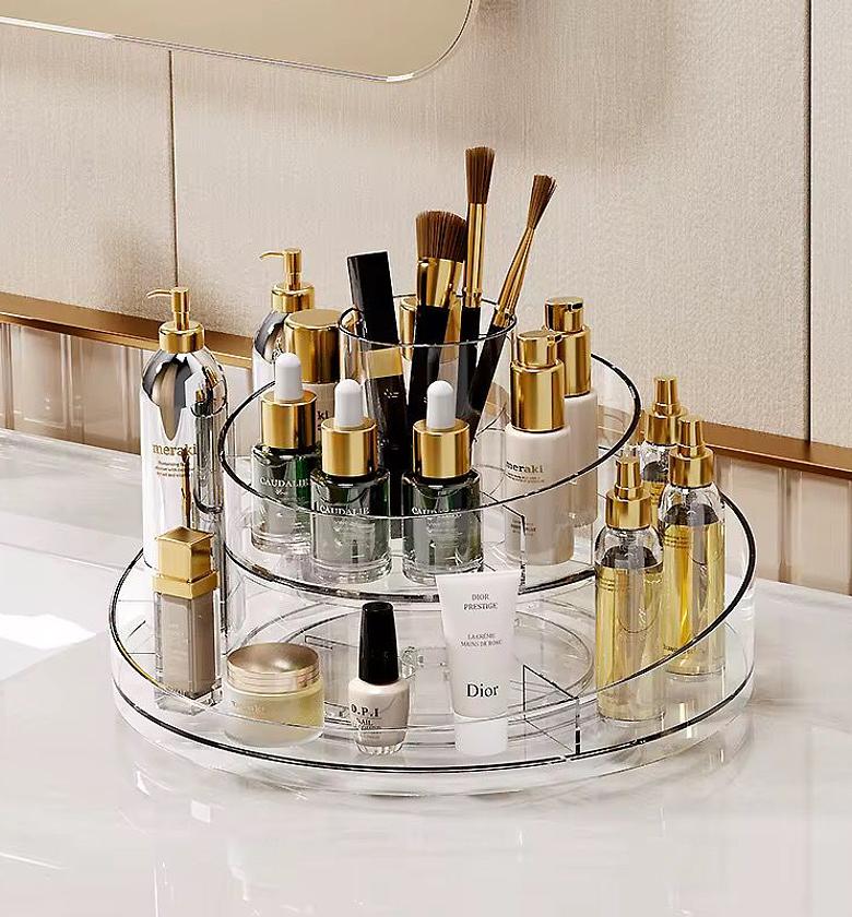 2layer Acrylic make-up organizer  image