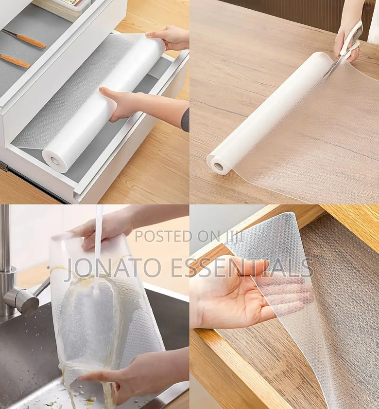 Clear Cabinet and Drawer Liners or Mat image