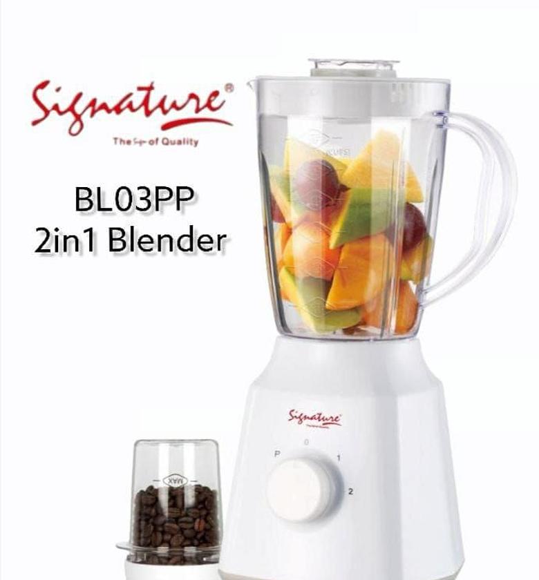 Blender 2 in 1, siganature image