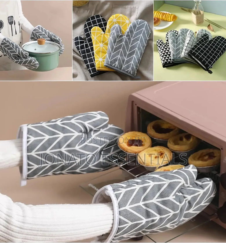 2 Piece Oven Gloves, Oven Mitt, Mitten image