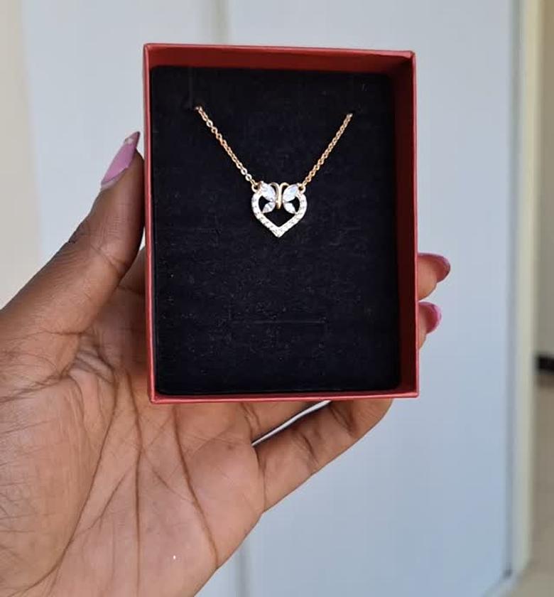 hypollargenic non tarnish and anti fading gold coated necklace image