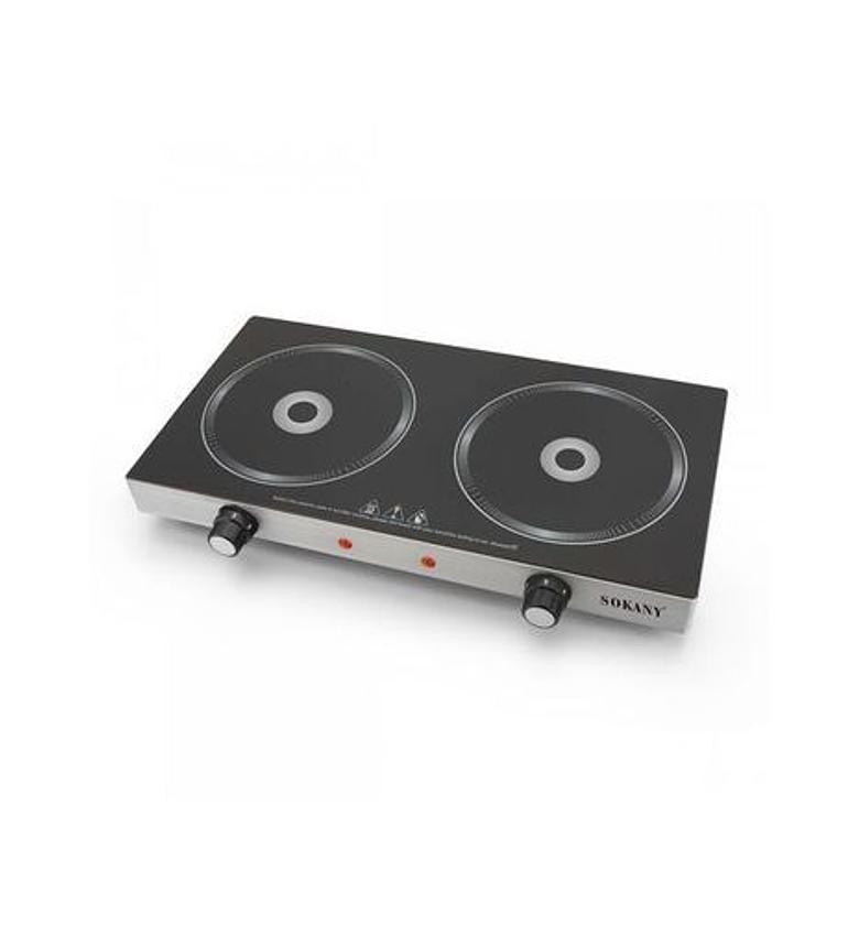 Sokany 2400W Energy Saving Double Plate  Cooker image
