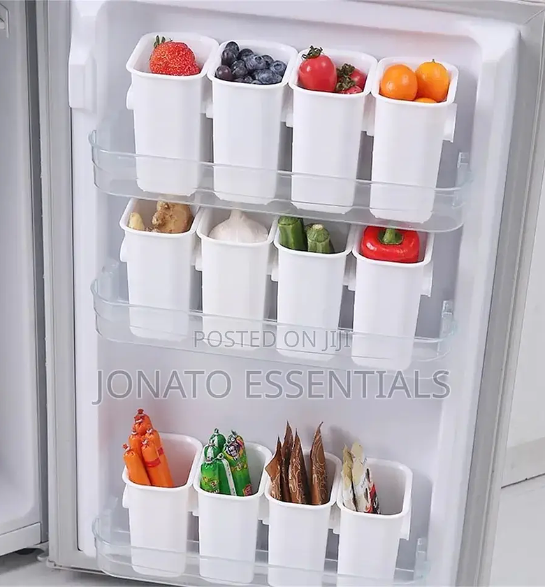 2pc Fridge Side Door Storage Containers or Boxes image