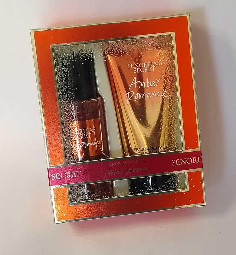 Senoritas Secret Amber Romance Travel Size Perfume Gift Set  image