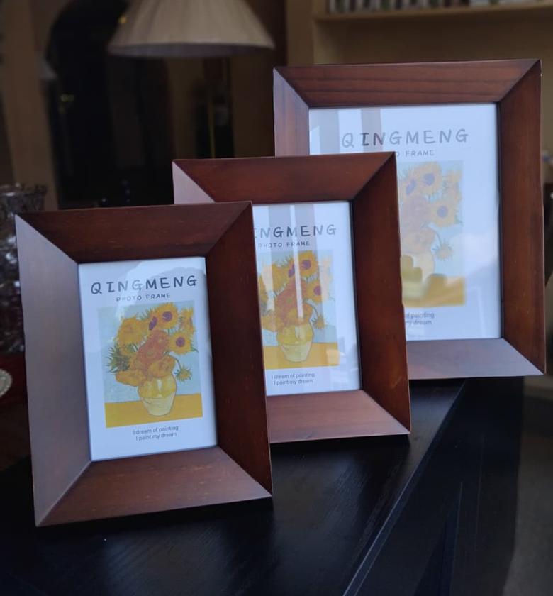 Concave Wooden Photo Frames image