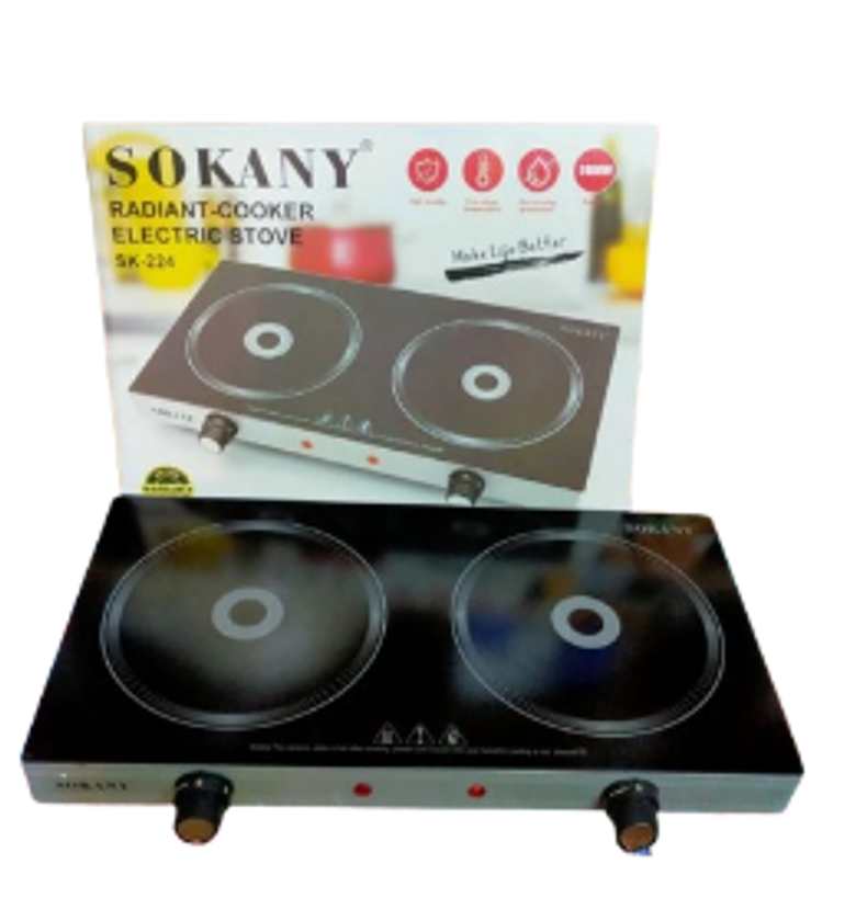 Sokany Radiant-Cooker Electric Stove, model SK-224. image