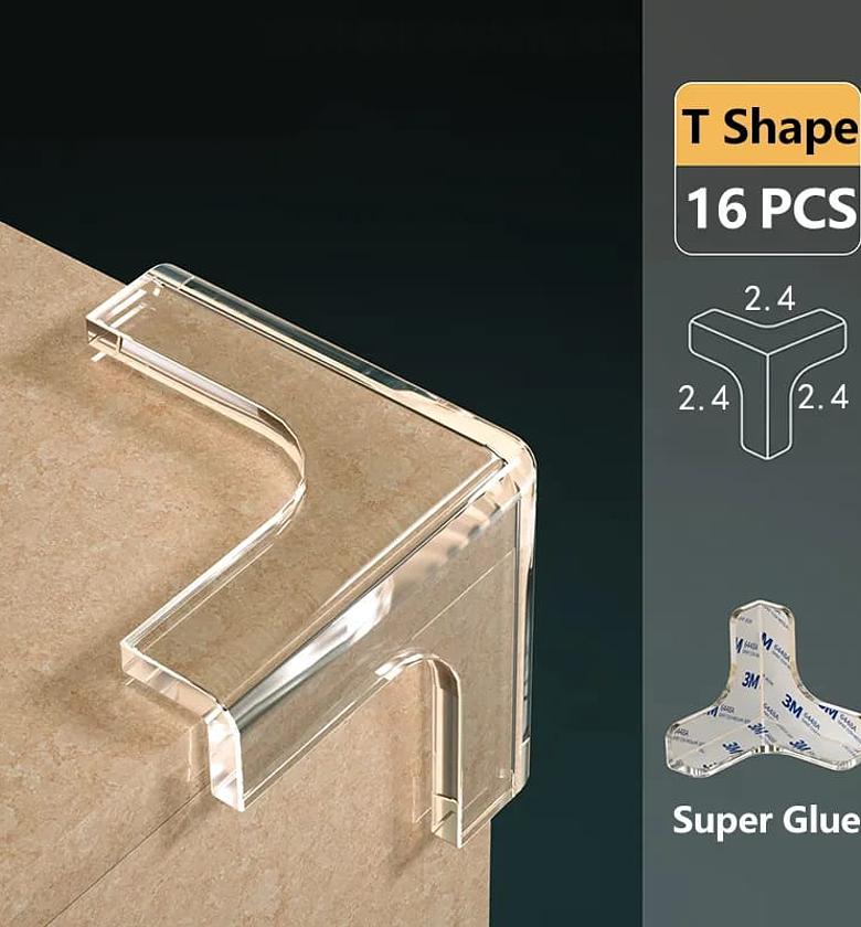 4Pcs Silicone Corner Protector image