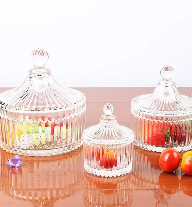 Sugar Bowl With Lid Candy Blister European Style image