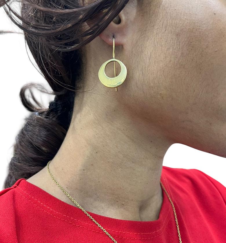 Tamu Brass Earrings  image