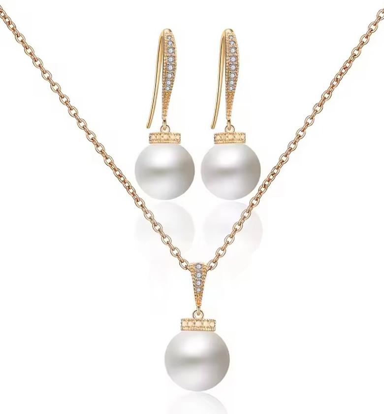 Regal Luster Pearl Drop Set image