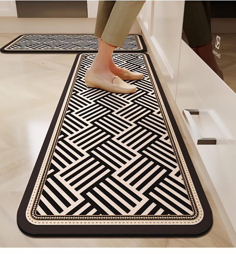 2pc Rubber Kitchen mats image