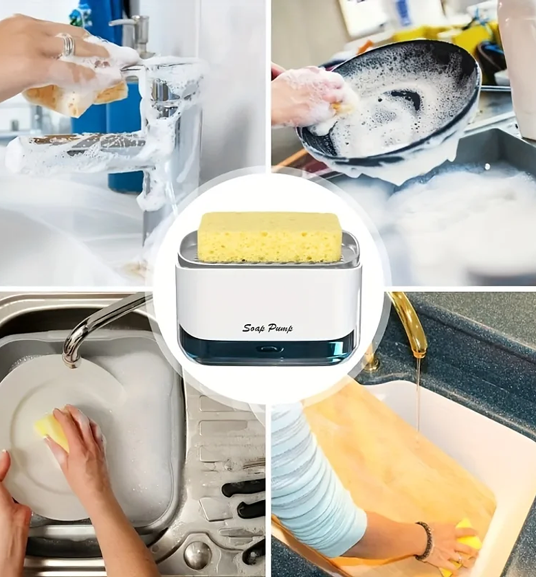 Nordic Classy Soap Holder and Dispenser image