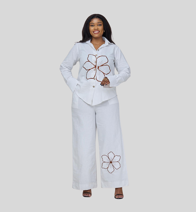 Inroses Joyful  Linen Two Piece Set  image