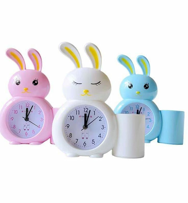 Cute Rabbit Alarm Clock for Kids image