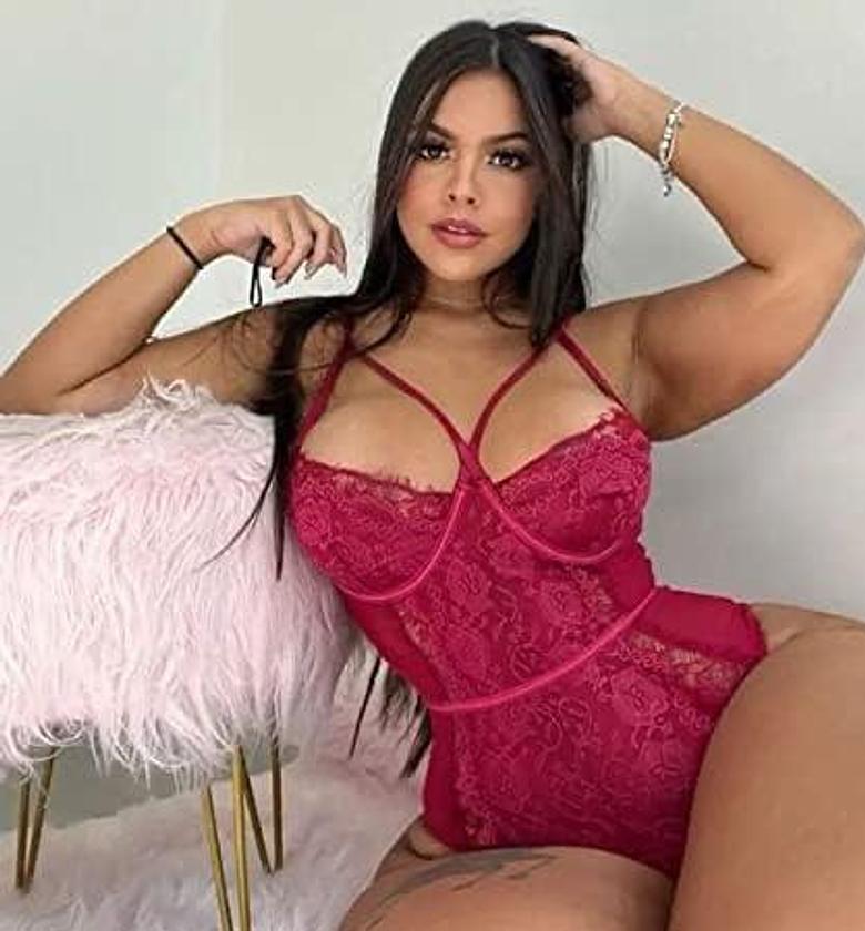 Hot Transparent Lace Teddy Bodysuit For Famale Sexy nude Teddy Lingeries Sexy Underwear Women image