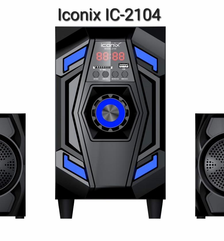 Iconix 3000W 2.1CHactive subwoofer system IC2104 image