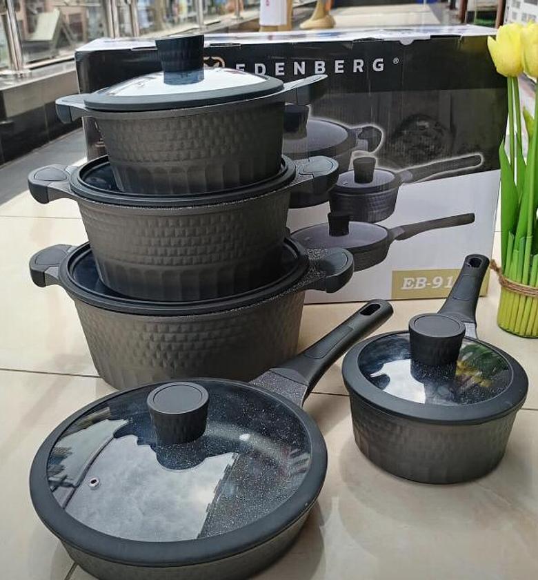Quality Affordable 10 pc Edenburg Cookerware set  image