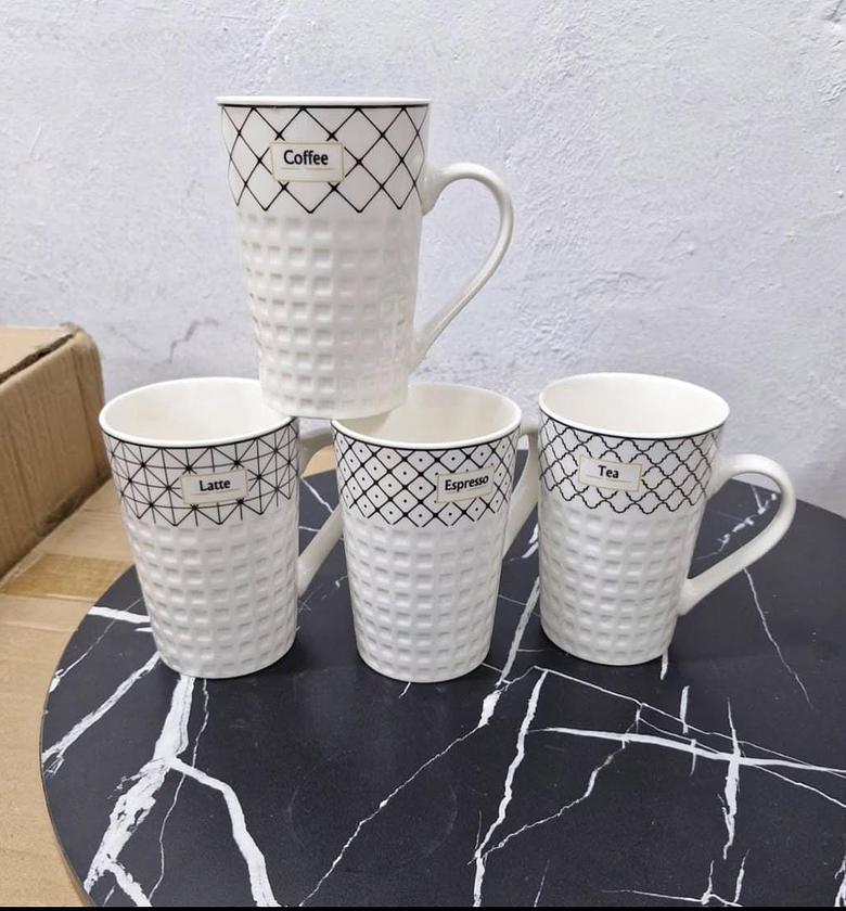 6pcs Ceramic Coffee/ Tea Mug Set image
