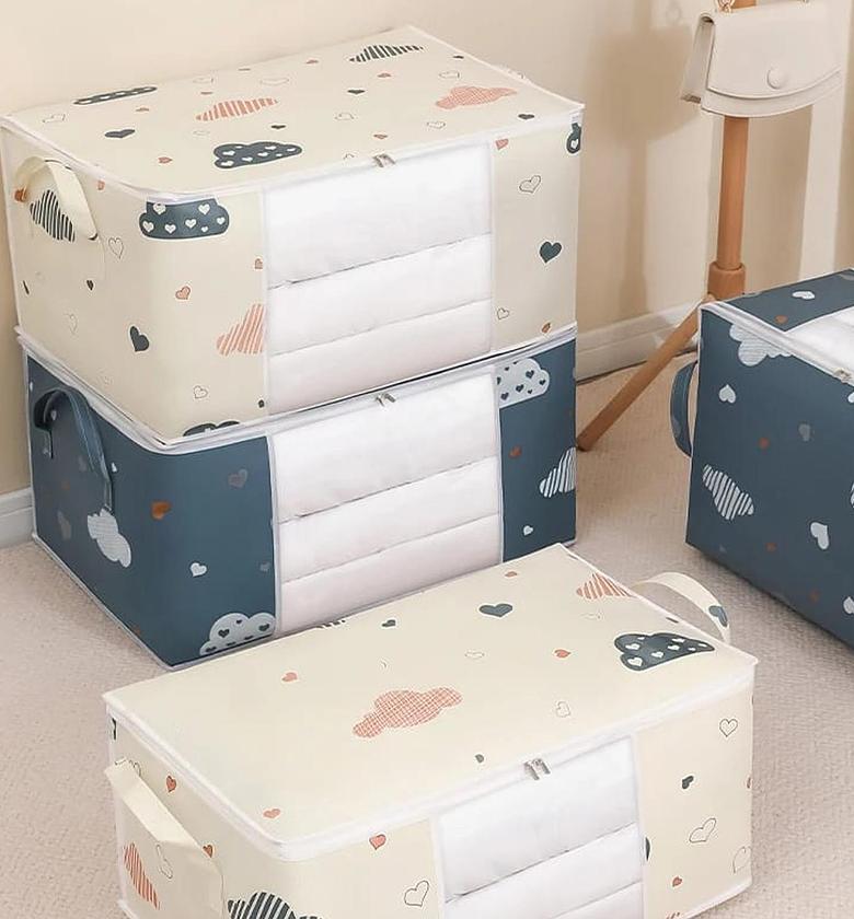 STORAGE BAG. Big Capacity Quilt Clothes Storage Bag image