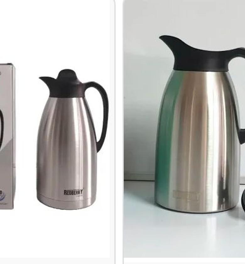 VACUUM FLASK. 3l unbreakable Redberry Stainless Steel Vacuum flask image