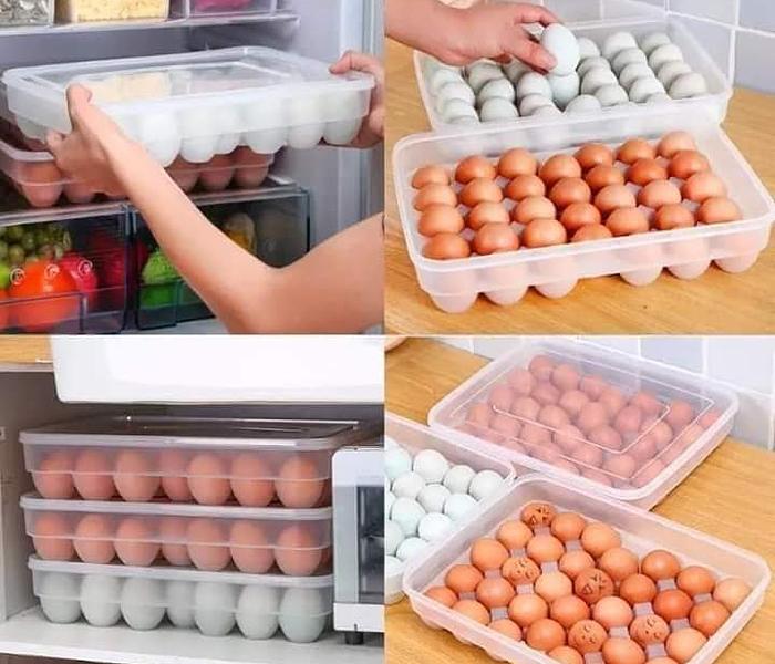 34pc egg tray with lid image