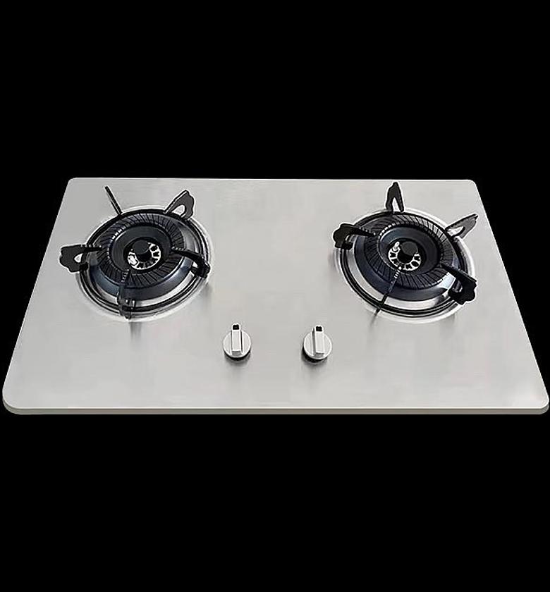 Amaze Stainless Steel 2 Burner Table Top Gas Stove.  image
