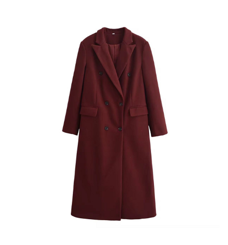Plush Perfection Trench Coat image