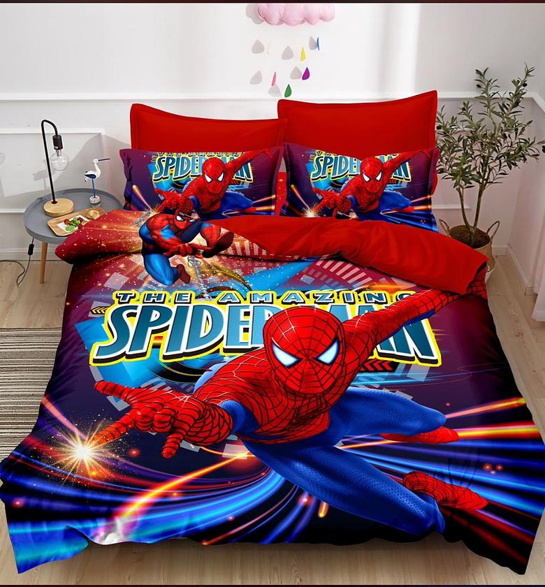 DUVET SET. Cartoon themed duvet 1 bedsheet 1 pillowcase 4*6  image