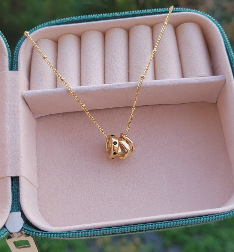 Ring stack necklace  image