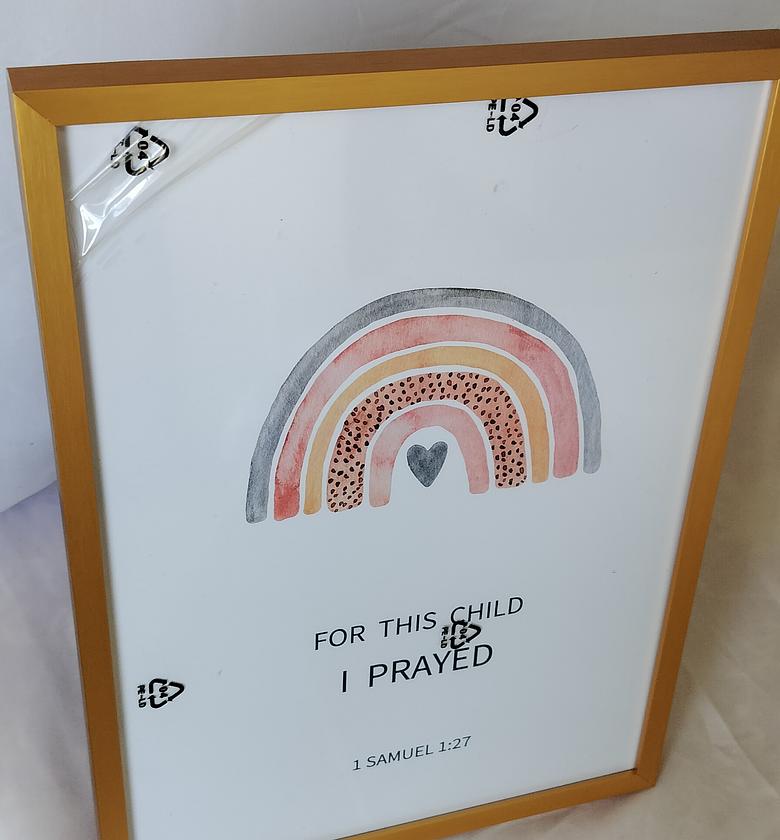 For this child I have prayed  image