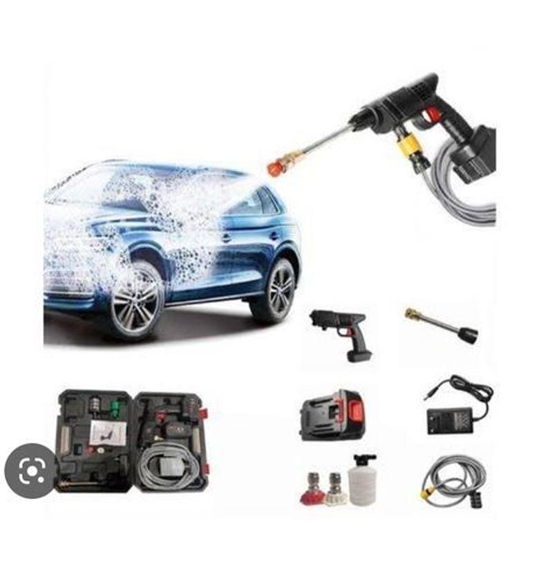  Powerful Guaranteed Car Washer Gun High Pressure (48Vh Lithium-ion Batteries)  NOW AVAILABLE image