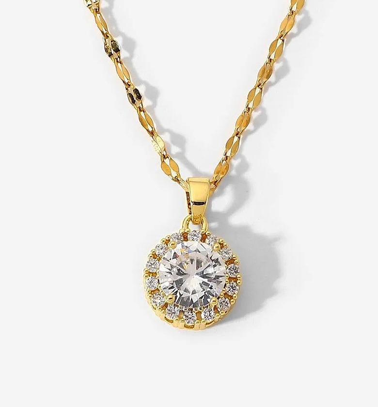 Dainty 18k Gold Coated Necklaces image