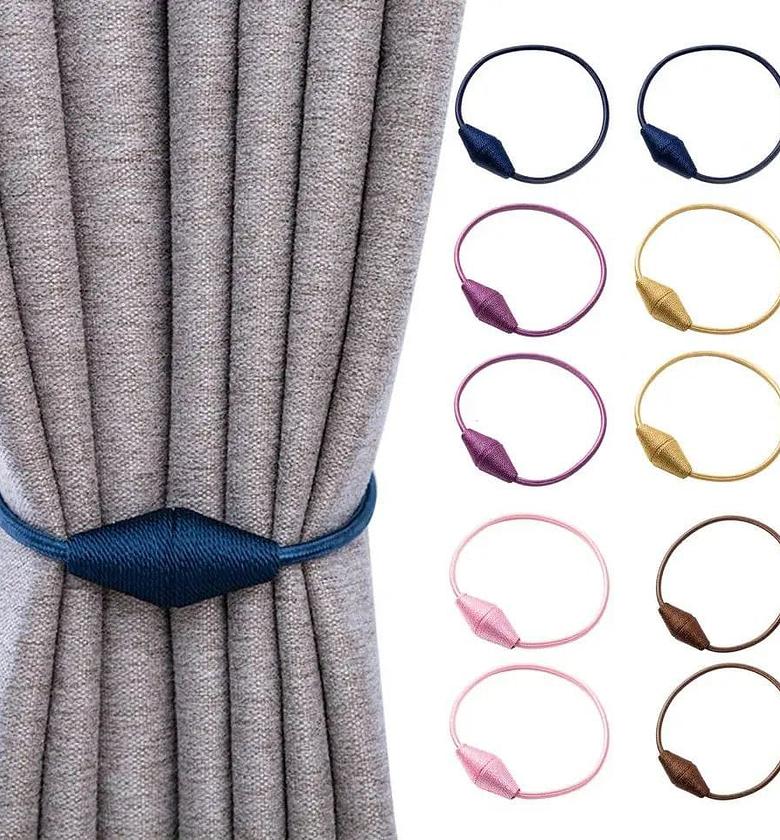 2pcs Magnetic Curtain Tie Backs image