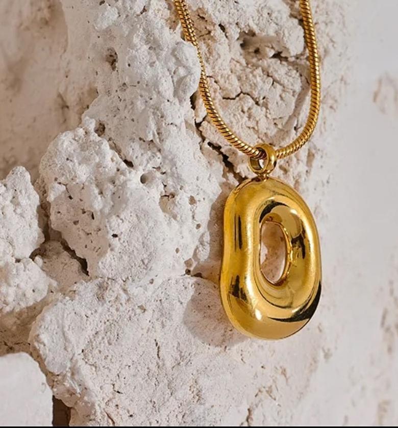 18k Gold Coated Hypoallergenic Necklace image