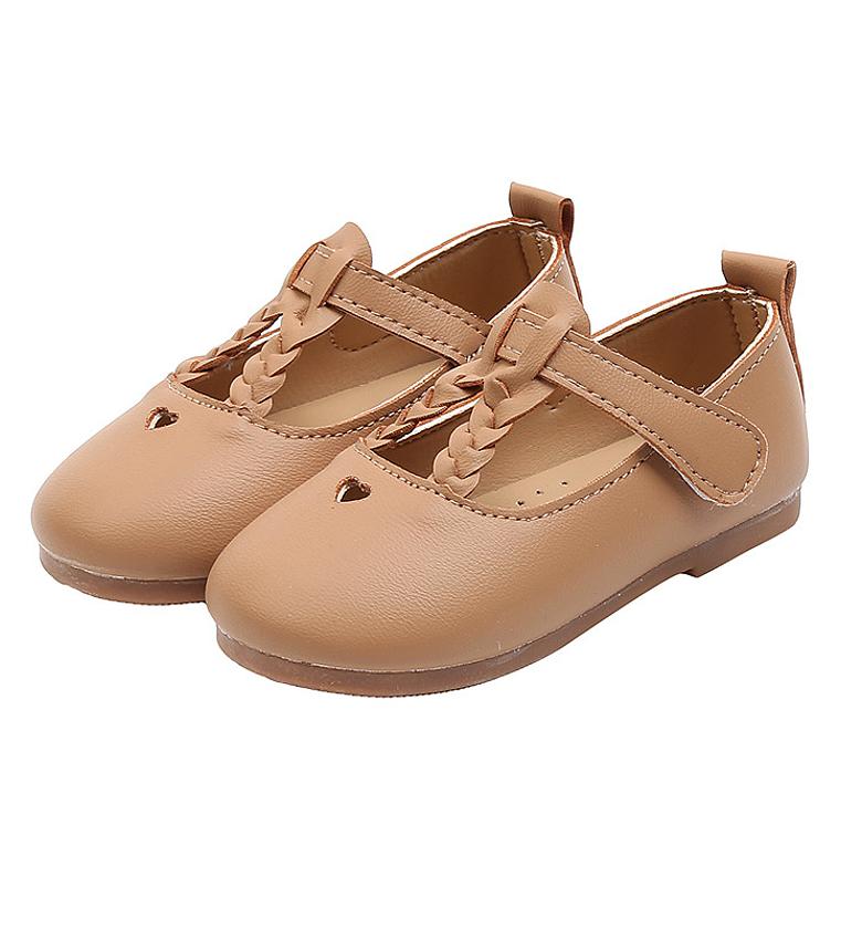 brown doll shoes image
