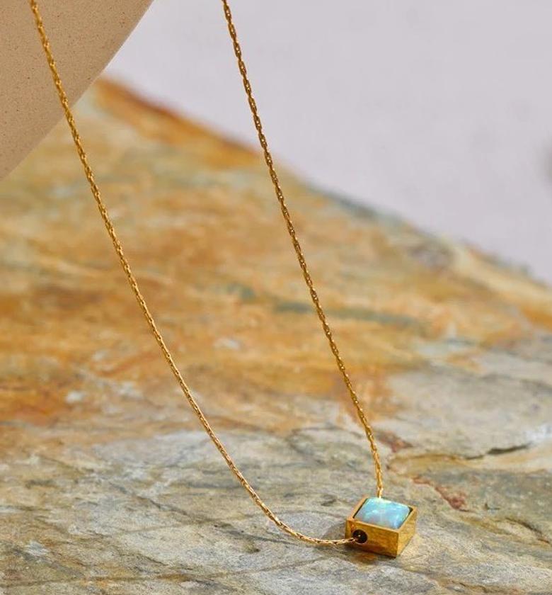 18k Gold Coated Hypoallergenic Necklace image