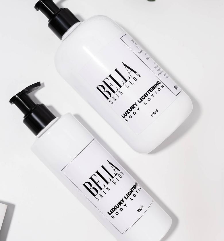Bella skin glow luxury lightening body lotion  image